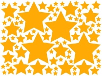 Star Shaped Stickers